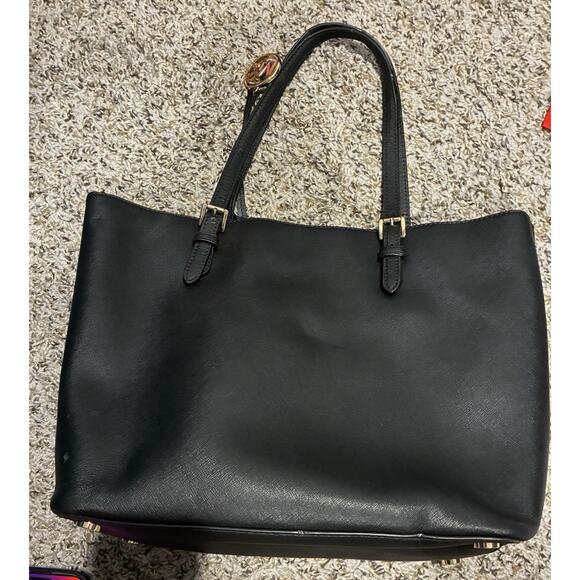 Michael Kors Black Jet Set Large Pocket Tote Excellent Condition - Picture 7 of 11